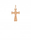 5.15gm 18K Italian Gold Cross Pendant