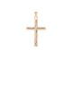 5.90gram 18K Italian Gold Cross pendant