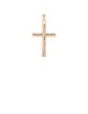 5.90gram 18K Italian Gold Cross pendant