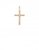 5.90gram 18K Italian Gold Cross pendant