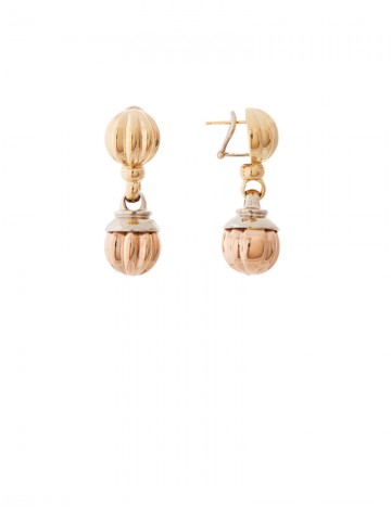 17.50gm 18K Italian Gold Earrings