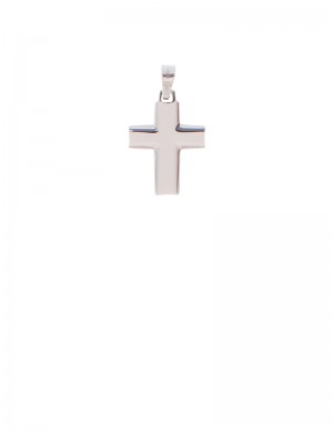 2.11 gram18K Italian Gold Cross pendant