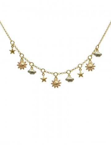 18K Yellow Gold Necklace