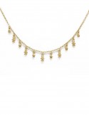11.00 Gram 18K Italian Gold Charm Necklace