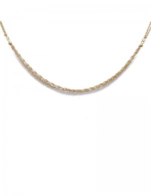 6.80 gram 18K Italian Gold Multi Loops Necklace