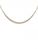 6.80 gram 18K Italian Gold Multi Loops Necklace