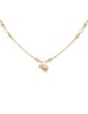 11.75 Gram 18K White & Yellow Gold Necklace