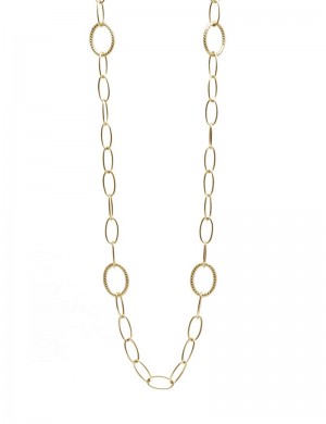 9.71gram 18K Italian Yellow Gold Necklace 