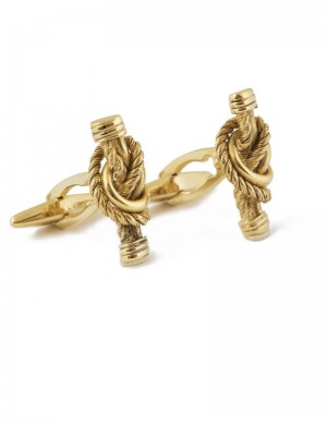 10.92gram 18K Yellow Gold Cuff Link