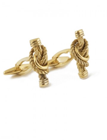 10.92gram 18K Yellow Gold Cuff Link