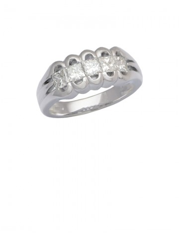 1.00ct Diamond Platinum Ring