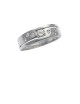 0.13ct Diamond 18K White Gold Ring