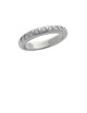 0.36ct Diamond 18K White Gold Ring