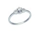 0.10ct Diamond 18K White Gold Ring