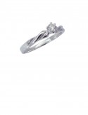 0.12ct Diamond 18K Gold Ring