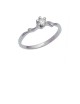 0.10ct Diamond 18K White Gold Ring