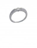 0.18ct 18K White Gold Diamond Ring