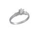 0.21ct Diamond 18K White Gold Ring 