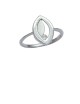 0.05ct Diamond 18K White Gold Ring