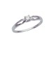 0.10ct Diamond 18K White Gold Ring