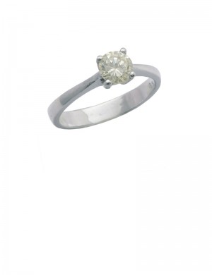 0.38ct Diamond 18K Gold Ring