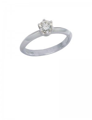 0.32ct Diamond 18K Gold Ring