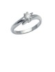 0.19ct Diamond 18K White Gold Ring