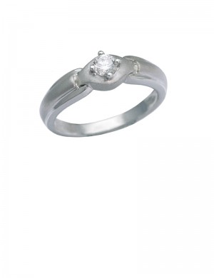 0.18ct Diamond 18K Gold Ring