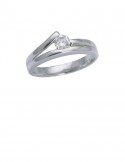 0.29ct 18K Gold Diamond Ring