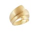 9.96gram 18K Italian White & Yellow Gold Ring