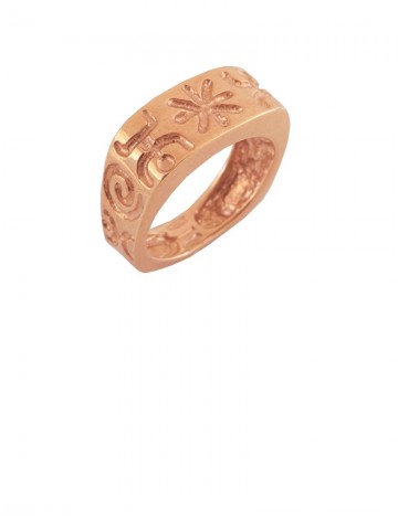 7.52gram 18K Italian Rose Gold Ring