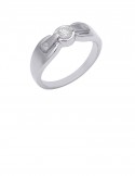 0.26ct Diamond 18K Gold Solitaire Ring