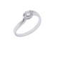 0.19ct Diamond 18K White Gold Ring