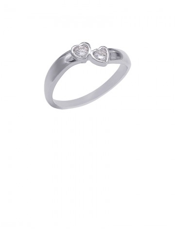 0.15ct 18K Gold Diamond Ring