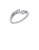 0.15ct 18K Gold Diamond Ring