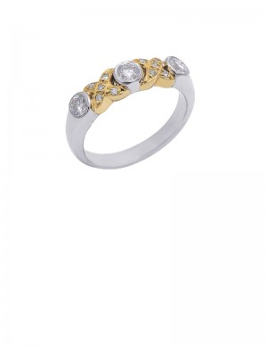 0.52ct Diamond 18K Gold RIng