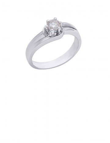 0.19ct 18K Gold Diamond Ring