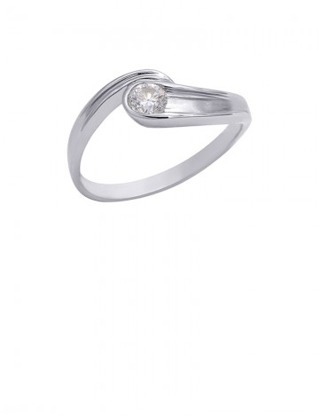 0.23ct 18K Gold Diamond Ring