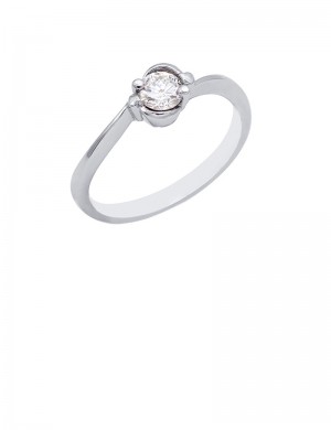 0.26ct 18K Gold Diamond Ring