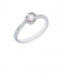 0.26ct 18K Gold Diamond Ring