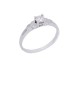 0.24ct Diamond 18K Gold Solitaire Ring