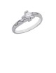 0.26ct 18K Gold Diamond Ring