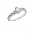 0.26ct 18K Gold Diamond Ring