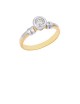 0.34ct Diamond 18K Gold Solitaire Ring