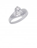 0.13ct 18K Gold Diamond Ring