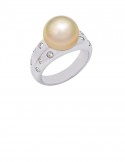 13.5mm South Sea Pearl in 18K Gold Ring