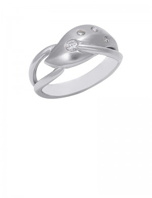 0.10ct 18K Gold Diamond Ring