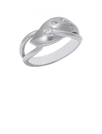 0.10ct 18K Gold Diamond Ring