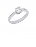 0.29ct 18K Gold Diamond Ring