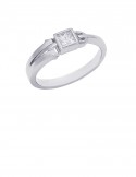 0.30ct 18K Gold Diamond Ring